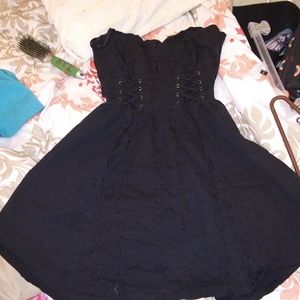 skull print summer dress